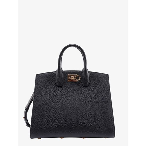 SALVATORE FERRAGAMO Handbags - SALVATORE FERRAGAMO WOMAN  Leather handbag with iconic Gancino